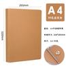 Papel Kraft Retro A4A5 Concha Cuaderno de Hojas Sueltas Libro de Datos Álbum de Fotos Cubierta de Cuaderno con Anillas LOGOTIPO