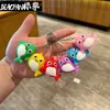 Nuevos llaveros de la serie de animales marinos de dibujos animados, colgantes para mochila, muñecos lindos, pequeños regalos para venta al por mayor