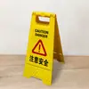 Sinal de Cuidado, Placa de Advertência em Formato de A, Obras e Manutenção em Andamento, Proibido Estacionar, Aviso Vertical Antiderrapante, Placa em Formato de A