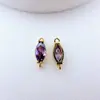 Colgante Doble Chapado Conserva Color Cobre Chapado Colgante Pequeño Accesorios DIY Conector Colgante Arete Pulsera Materiales