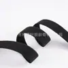 Elástico sem Tecelagem, Elástico de Borracha Tricotado de Alta Elasticidade Preto e Branco, Elástico Especial Engrossado para Lingerie e Calcinhas