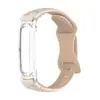 Aplicable a Google Google Fitbit Air pc marco de reloj hebilla de mariposa en relieve de dos colores correa de reloj de silicona