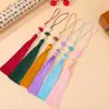 Novo Nó Chinês Estilo Chinês Pingente de Borla Tibetana Acessórios DIY para saia de rosto de cavalo, Cheongsam estilo chinês, Decoração pendente de borla Hanfu