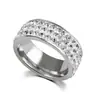 Deseo Aliexpress Nuevo Anillo de Diamantes Degradado Multicolor Combinable de 5 Filas Europeo y Americano Anillo Joyería Versátil al Por Mayor