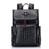 Bolsa Masculina Personalizada Novo Padrão Crocodilo Bolsa de Couro de Vaca Moda Europeia e Americana Bolsa de Viagem Mochila de Couro Genuíno Mochila Masculina