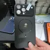 Transfórmate en 18Promax en Segundos con la Ventana de Pantalla Grande, Adecuado para Funda de Teléfono Apple 17, Nueva Funda Magnética para iPhone 15Pro 1413