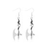 Aretes de serie de Halloween al por mayor del fabricante, aterradores y divertidos, fantasma, murciélago, araña, aretes de calavera