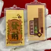 Adesivos de Ouro para Celular, Ouro Puro 999, Bênção do Oficial Celestial, Adesivos de Tesouro, Adesivos Dourados para Celular, Pingentes para Caminhão, Adesivos para Geladeira Atacado