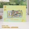 Imanes de refrigerador de metal de Hefei, imanes de refrigerador 3D magnéticos, recuerdos de viaje, imanes de refrigerador de check-in de puntos de referencia escénicos, al por mayor