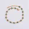 Pulseira de Aço Inoxidável com Olho de Hórus para Pingar Óleo, Estilo Simples, Venda Quente Transfronteiriça, Pulseira de Casal Olho Grego Turquia
