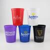 Copo Quadrado de PP 12oz/16oz Copo de Boca Durável Copo de Estádio Copo para Bebida Pode Ser Impresso com Logo Copo Quadrado de Plástico