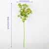 Direto da fábrica ramo único folha de coqueiro fruta de amante colorida spray de cor arranjo de flores pequena fruta de amante fruta decorativa flor de simulação fruta