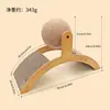 Brinquedo para Gatos Gadget de Autoentretenimento para Animais de Estimação, Labirinto Quebra-Cabeça para Gatos com Baixo Derramamento de Areia, Arranhador para Gatos, Bola com Sino Provocador para Gatos
