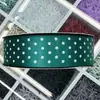 Beneficios de Fábrica: Cinta con Estampado de Lunares Cifrado de 4 cm, Cinta de Poliéster, Decoración para Peluches, Accesorios para Envoltura de Cajas de Regalo