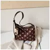 Moda Estilo Coreano Lunares Bolso para el Brazo Personalidad Chic Bloqueo de Color Bolso Cubo Personalidad Nicho Simple Moderno Bolso de Hombro Cruzado