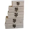 Caja de Brocado con Sello de Yute Caja de Joyería Caja de Joyería Embalaje de Porcelana Regalo Caja de Sello de Piedra Shoushan