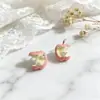 Brincos de Pérola Geométricos com Pino de Prata 925 para Mulheres, Brincos de Franja Modernos, Brincos de Luxo, Brincos Elegantes Retrô Venda por Atacado