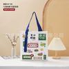 Bolsa de Lona Bolsa com Logo Personalizado Bolsa de Lona Clássica Personalizada Sacola Personalizada Bolsa Vazia Bolsa de Algodão Impressão Expedita