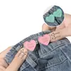Ajustadores de Jeans, Accesorios para el Cabello para Ceñir la Cintura, Pantalones de Botón Oculto, Cinturón Ajustable para Mujer, Convertible a Cintura Más Pequeña, Botón Invisible