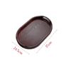Bandeja de Té Estilo Japonés Plástico Imitación Madera Rectangular Doméstica Imitación Madera Madera Maciza Bandeja para Barbacoa Bandeja para Taza de Agua Juego de Té Portavelas