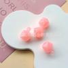 Nuevas Cuentas Facetadas de Color Gelatina de 16 mm Cubo de Agua con Agujero para Colgar DIY Colgante para Coche Joyería Hecha a Mano Material de Accesorios para Abalorios