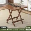 Mesa Plegable Mesa para el Hogar Mesa de Comedor para Exteriores Portátil Mesa Redonda Puesto Mesa Cuadrada Simple Mesa de Comedor y Silla para Apartamento Pequeño Habitación de Alquiler