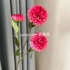 Nueva hortensia artificial de 3 tallos con fragancia oscura, arreglo floral para la decoración de la escena de boda, pared de flores, arreglo floral decorativo, material de tela cepillada, flor falsa