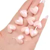 Cuentas de Acrílico Color Chapado AB Corazón de Melocotón Estrella de Cinco Puntas Cuentas Hechas a Mano DIY Collar Pulsera Accesorios para Ropa