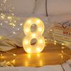 Luzes de Letras, Placas de Luz Digitais LED para Pedido de Casamento, Luzes Decorativas Românticas para Cena de Pedido de Casamento
