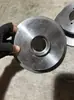 Limpador de Esterco Roda Giratória com Rolamento Duplo Disco de Roda Raspador de Roda Roda Giratória Raspador de Roda Acessórios Aço Forjado
