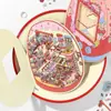 Papermorepet2.5D Adesivos de Paisagismo Três Bombas Série Cantinho Desenho Animado Descompressão Colagem de Cena em Miniatura