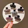 Pinza Pequeña de Garra con Pedrería de Lujo Ligero para Mujer, Nuevo Estilo 2026, Pinza Elegante para Flequillo, Pinza de Pelo de Princesa, Pinza para Recoger la Mitad del Cabello, Accesorio para el Cabello