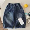 Pantalones Largos para Niños 2026 Otoño Nuevas Llegadas Niños y Niñas Patchwork Holgados Jeans Estampados Bebé Estilo Coreano Pantalones de Estrella