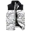 Colete masculino outono e inverno Novo colete sem mangas casaco moderno engrossado para baixo algodão colete quente Colete masculino