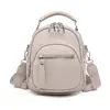 Bolsa de Viaje de Piel Suave para Mujer, Nueva Tendencia 2025, Mochila Casual Elegante Versátil, Bolso de Moda Multiusos para Mujer