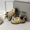Sapatos Esportivos para Meninos 2025 Primavera & Outono Novos Sapatos Infantis Sapatos Leves e Respiráveis de Cor Contrastante Casuais Esportivos Modernos