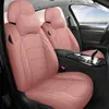 Cojín para Asiento de Coche Todo Incluido de Comercio Exterior Transfronterizo, Funda Universal de Cuero para Asiento de Coche de Cinco Plazas, Funda de Cojín para Asiento, Funda de Cojín para Asiento de Coche para Todas las Estaciones