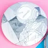 Dongguan Crachá UV de Personagem de Anime Feito Sob Medida Mercadoria Bidimensional de Anime Crachá de Metal Lembrança Presente Personalização