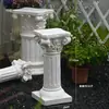 Adornos Creativos de Columna Romana Patio Jardín Entrada de Casa Decoración del Hogar Boda Camino Base de Escultura Retro