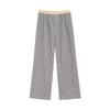Exportación Transfronteriza Ropa de Mujer 2025 Verano Estilo Europeo y Americano Top Halter a Rayas + Traje de Pantalón a Rayas para Mujer K41434