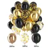 Conjunto de Balões de Látex Coloridos Mistos de 12 polegadas Decoração para Festa de Aniversário Casamento Festival Balões Transfronteiriços 60 Peças