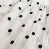 Conjunto sin mangas de lunares para niña 2026 Nuevo Conjunto de dos piezas de chaleco con volantes fino y transpirable y pantalones cortos para bebés
