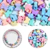 Cuentas Acrílicas Cuentas Estrella Color Macarrón Cuentas Sueltas Pulsera Materiales DIY Accesorios para Cuentas