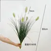 Vento Yang estilo ins simulação planta verde cinco cabeças puxando frutas feixe de junco planta de paisagismo de shopping decoração de paisagem vegetal