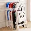 Silla Plegable para Uso en Casa, Adecuada para Apartamentos Pequeños, Silla Infantil, Taburete Simple con Respaldo, Silla de Estudio y Oficina, No Requiere Ensamblaje, Silla de Comedor