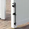 Cerradura de bisagra para pestillo de valla estilo americano 24 pulgadas 30 pulgadas 48 pulgadas Acero al carbono mate
