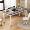 Escritorio para Estudiantes, Escritorio para Oficina en Casa, Escritorio de Computadora Simple Moderno, Escritorio Grande Largo para Sala de Estar, Escritorio Simple de Estudio para Dormitorio