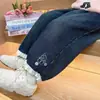 Pantalones Cálidos Nuevos de Invierno para Niños 2025 Pantalones de Terciopelo Gruesos de una Pieza con Forro Polar para Niñas Pantalones de Invierno