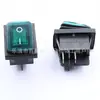Certificación de Estándar Coreano Kc Kcd4 16A Interruptor Basculante Impermeable Verde Médico de Cuatro Pines de Dos Posiciones Interruptor de Control de Energía