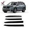 Adecuado para 23-26 Honda Pilot Molduras Decorativas Interiores de Panel de Puerta Piezas Decorativas Modificadas Marco Protector Accesorios para Coche